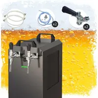 Ich-zapfe STREAM 80K Kit Tireuse Bière 2 Voies Refroidisseur Sec avec Köpi