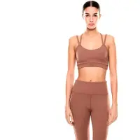 EA7 pour femme. 7W000921_AF21585 Top Vigor7 brun (M), Marron, Sport, Multisport, Polyamide, Sans manches / bretelles