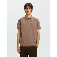 Selected T-Shirt marron