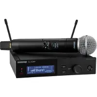 Shure SLXD24+/58-K55 système micro main sans fil avec SM58 (606-694 MHz)