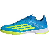 Adidas Chaussure de sport 'F50 League' bleu néon / jaune fluo