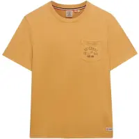 Superdry T-Shirt 'Vintage Prep' safran / vert foncé