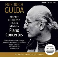 OUTHERE Piano Concertos : Mozart, Beethoven, Haydn, Strauss Par Friedrich Gulda
