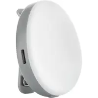 Reer ClipLight Lampe d'allaitement, avec clip de fixation, veilleuse, lumière d'allaitement, LED, minuterie, 52361