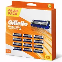 Gillette Fusion 5 Sport Razor Blades - 12 Pieces