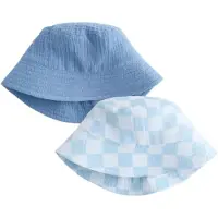 Next Chapeau bleu roi / bleu clair / blanc