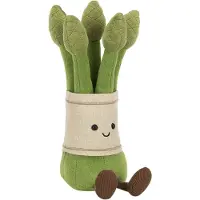 Jellycat Peluche - 22x7 cm - Amuseables Asperges - - UneTaille - Peluche