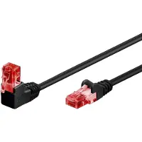 Goobay Câble UTP Cat 6 coudé