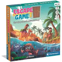 Clementoni Jeu d'Escape Game Un voyage dans la nature sauvage