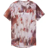 Nnormal - T-shirt de running ultra léger et très respirant - Race T-Shirt 02 Print pour Homme - Taille S - Marron