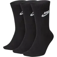 Nike Chaussettes mi-mollet Everyday Essential (3 paires) - Noir | Taille