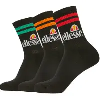 Ellesse Chaussettes unisexe Chaussettes Paquet de 3 PULLO SOCKS femme - Noir - 43 / 46