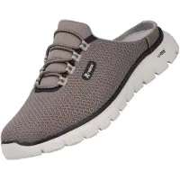Rieker Herren Sabot Slipper Braun