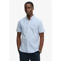 Superdry Chemise bleu clair / blanc