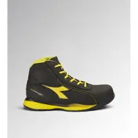 Diadora Chaussures De Sécurité Hautes Glove Hyperform Mid S3s Fo Hro Sr Esd - Noir Et Jaune - 45 Diadora Utility