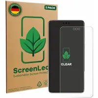 ScreenLeaf Film de protection d'écran, Protection d'écran Écologique, Clear, Anti-Rayures (2 pcs, Huawei Mate 60 Pro), Téléphone portable : film de protection, Transparent