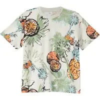 s.Oliver T-Shirt crème / bleu clair / vert clair / noir