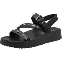 Tamaris Sandales noir / argent