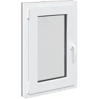vidaXL Fenêtre pour cave RISOR, 50 x 75 cm, PVC et verre