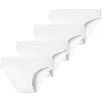 Schiesser Slip ' Invisible Cotton ' blanc