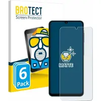 BROTECT Protection Mat (6 pcs, Samsung Galaxy A07), Téléphone portable : film de protection, Transparent