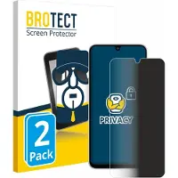 BROTECT Protection Anti-Espion (2 pcs, Samsung Galaxy A36), Téléphone portable : film de protection, Transparent