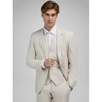 HECHTER PARIS Veste de costume beige