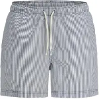 Jack & Jones Shorts de bain 'JPSTMaui' bleu marine / coquille d'oeuf