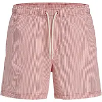 Jack & Jones Shorts de bain 'JPSTMaui Ocean' melon / blanc
