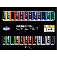 Zieler Premium Acrylic Paint 24 pcs. (607290014)