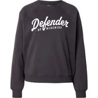 ONLY Sweat-shirt 'ONLVELLA' noir / blanc