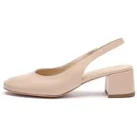 Rylko Escarpins à bride arrière beige