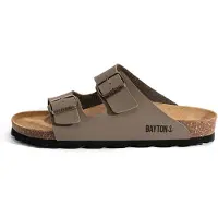 Bayton Mule 'Atlas' taupe / noir