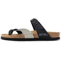 Bayton Mule 'Diane' anthracite / argent