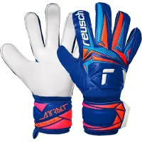 Reusch Attrakt Solid Goalkeeper Gloves Bleu 11