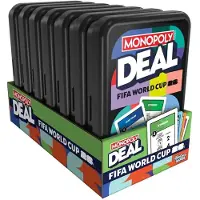 Hasbro Monopoly Deal, édition Coupe du Monde de la FIFA 2026, pour 8 joueurs maximum, durée : 15 minutes