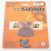 Sifam Plaquette De Frein Pour Moto Chinois 110 Motocycle Neuf