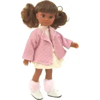 Paola Reina Poupée Amigas Kim aux cheveux bruns, poupée de 32 cm