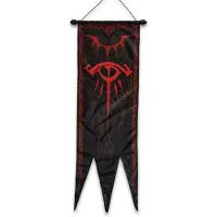 United Cutlery Réplique 1/1 de la bannière de guerre de Sauron du Seigneur des Anneaux, 140 cm