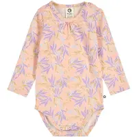 Müsli Barboteuse / body bleu pastel / lavande / pêche / blanc
