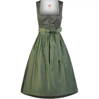 Spieth & Wensky Dirndl 'Heilbach' vert foncé