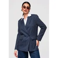 OMBRE Blazer bleu marine / blanc