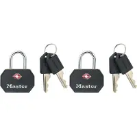 Master Lock Gepäckschloss 4681EURTBLK