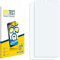 BROTECT Protection Clair (2 pcs, Samsung Galaxy F5), Téléphone portable : film de protection, Transparent