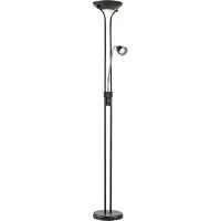 Markslöjd Lampadaire , Modu, dimmable, Noir, Salon / séjour, Métal