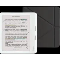 KOBO Libra Colour Blanc + BlueBuilt Book Case Noir