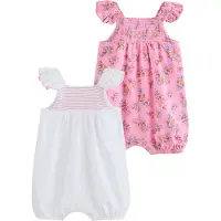 Next Barboteuse / body vert / orange / rose / blanc