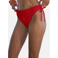 Love & roses Bas de bikini rouge