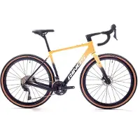 RINOS Carbon Gravel Bike Sandman7.0 Shimano GRX820 Noir/Jaune M (54cm)