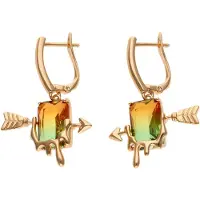 Usha WHITE LABEL Boucles d'oreilles or rose